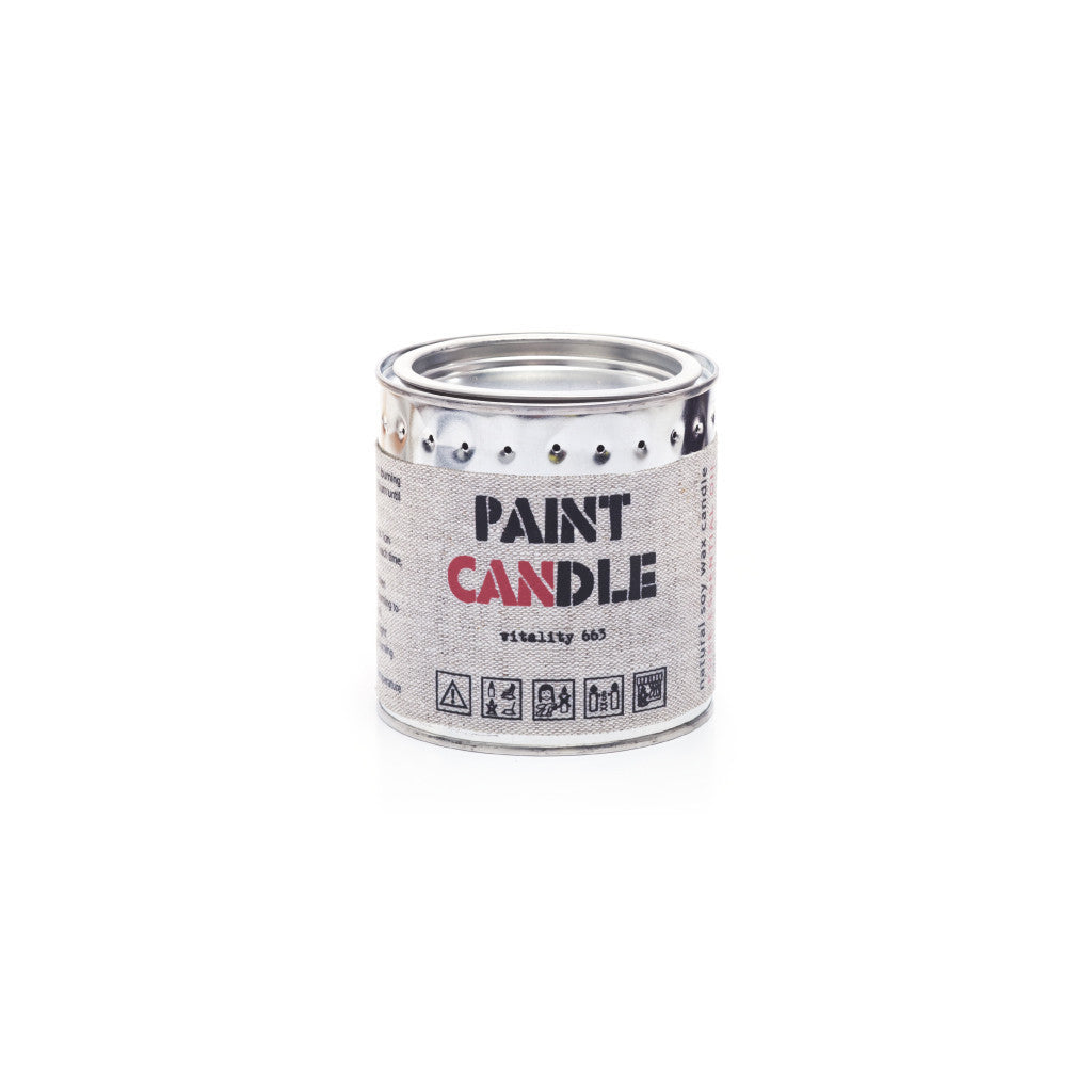 VITALITY 663 PAINT CAN CANDLE
