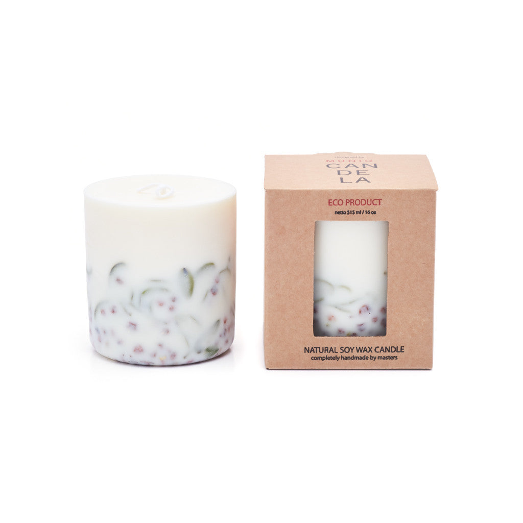 ASHBERRIES & BILBERRY LEAVES CANDLE