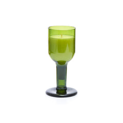 GINGER TANGO NECK WINE BOTTLE CANDLE