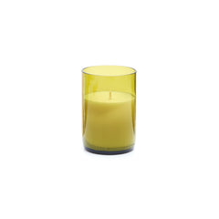 ROSE GARDEN WINE BOTTLE CANDLE